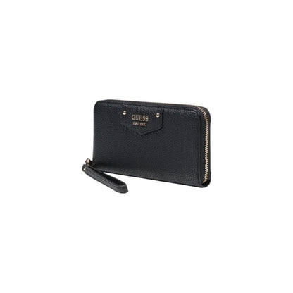 Billetera de Polietileno Negra Guess