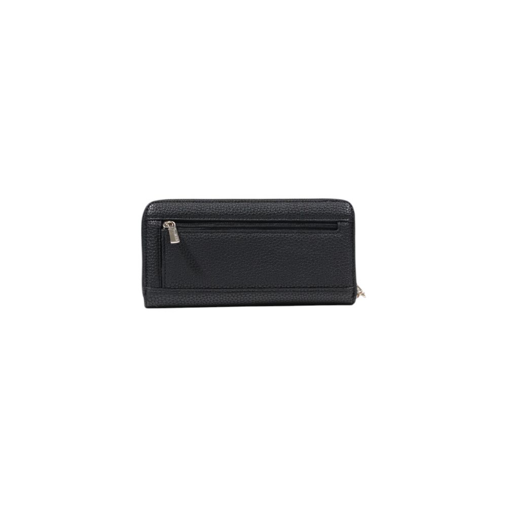 Billetera de Polietileno Negra Guess