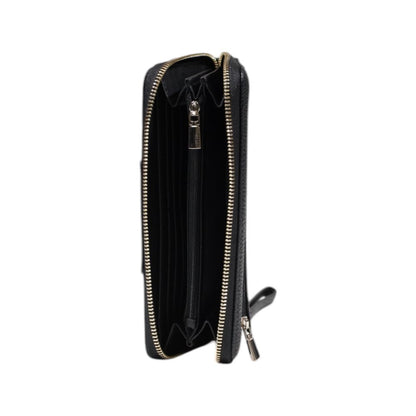 Billetera de Polietileno Negra Guess