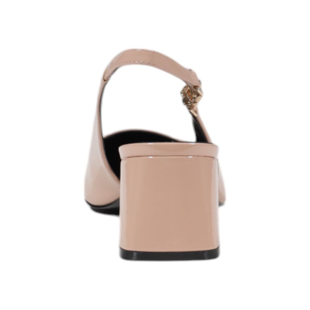 Sandalias de plataforma de polietileno Guess Pink