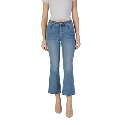 Vaqueros bootcut de algodón azul Liu Jo