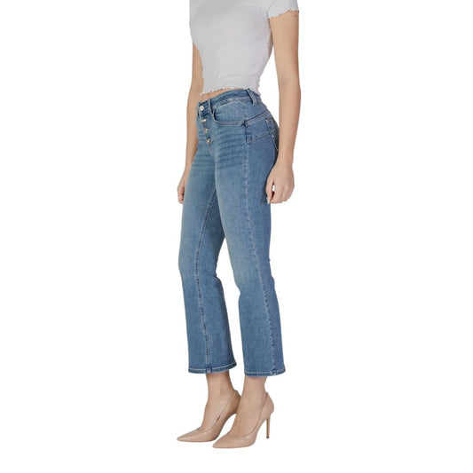 Vaqueros bootcut de algodón azul Liu Jo