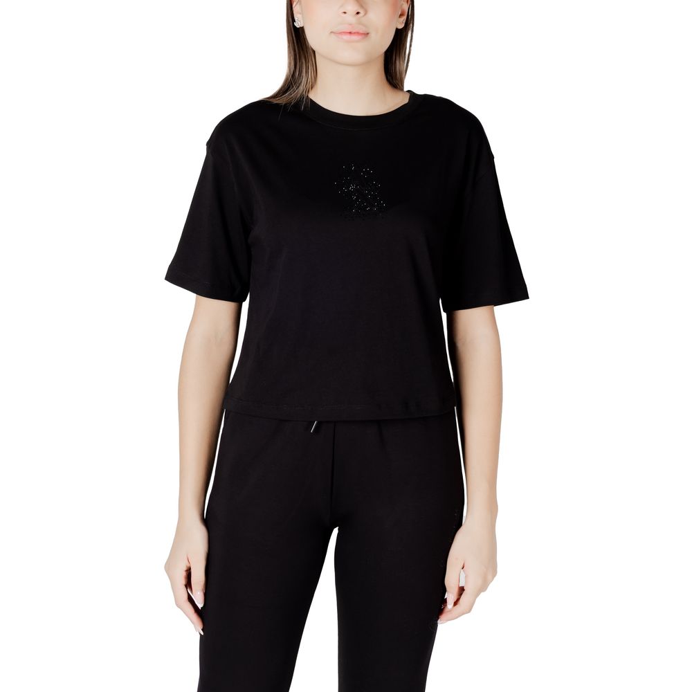 Ropa deportiva de algodón negra Armani Exchange