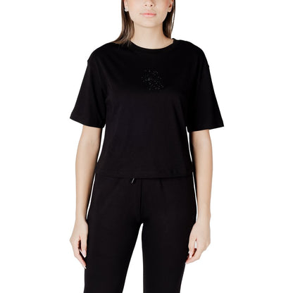 Ropa deportiva de algodón negra Armani Exchange