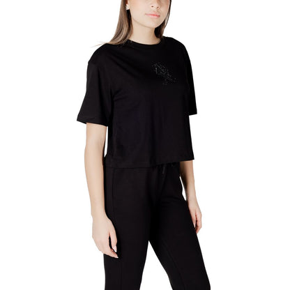Ropa deportiva de algodón negra Armani Exchange