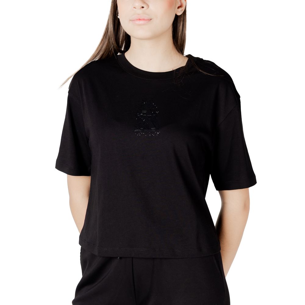 Ropa deportiva de algodón negra Armani Exchange