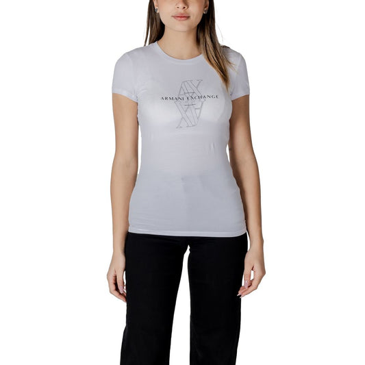 Camiseta Blanca de Algodón Armani Exchange