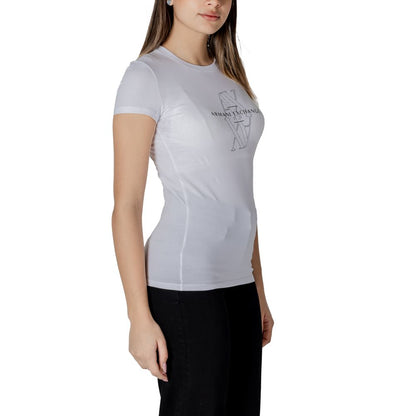 Camiseta Blanca de Algodón Armani Exchange