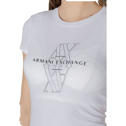 Camiseta Blanca de Algodón Armani Exchange
