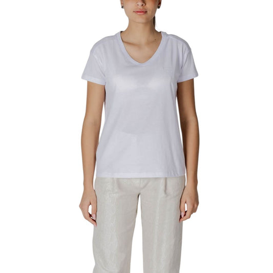 Camiseta Blanca de Algodón Armani Exchange