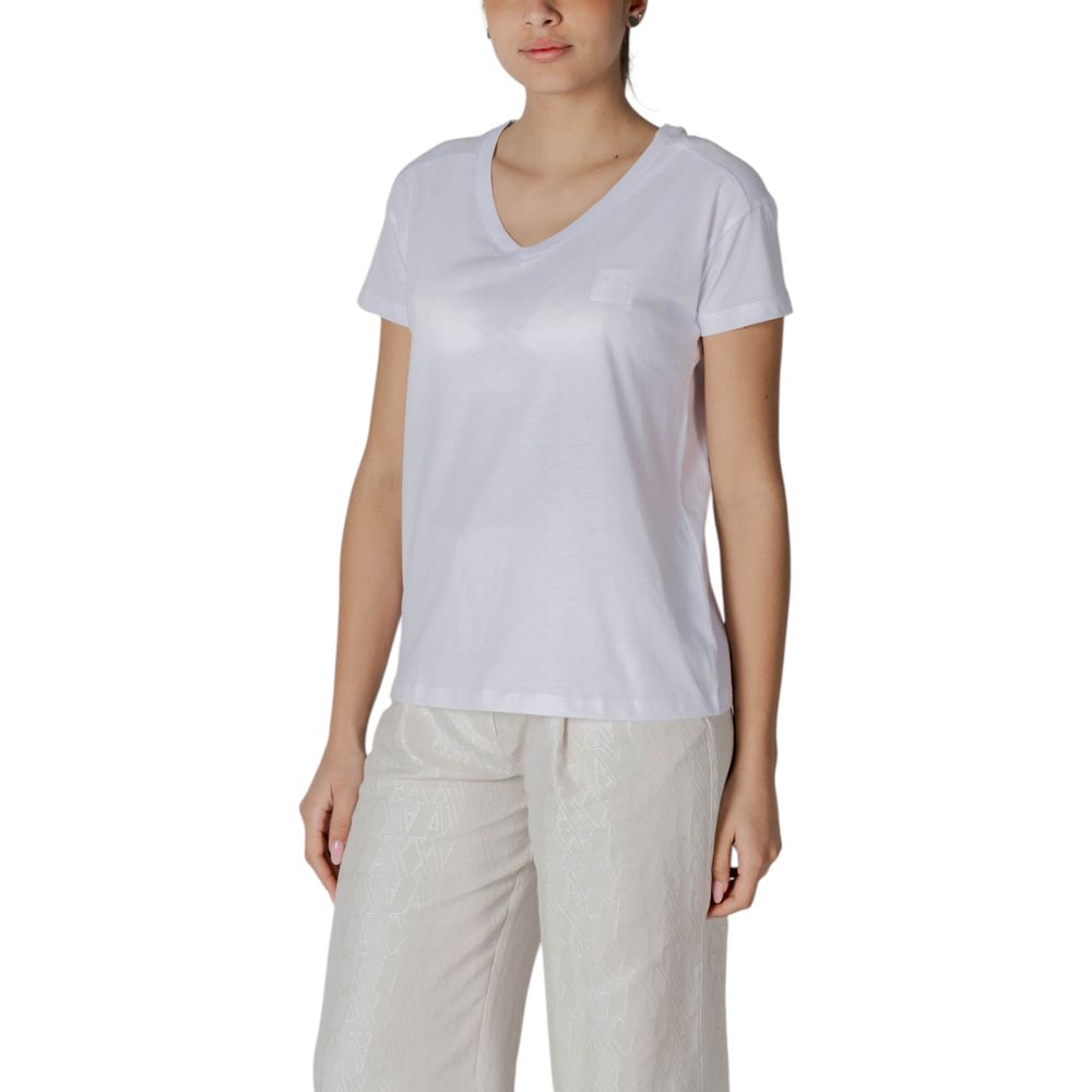 Camiseta Blanca de Algodón Armani Exchange