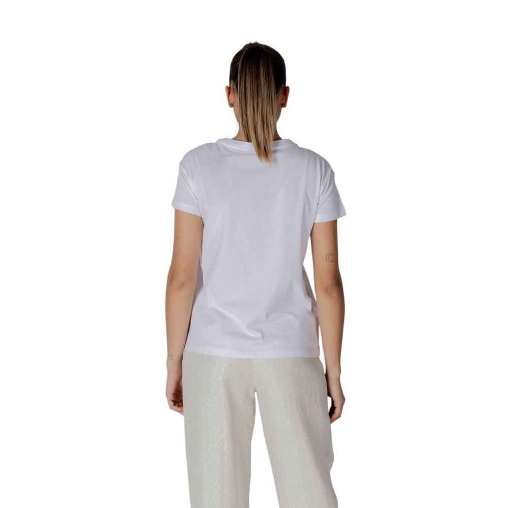 Camiseta Blanca de Algodón Armani Exchange
