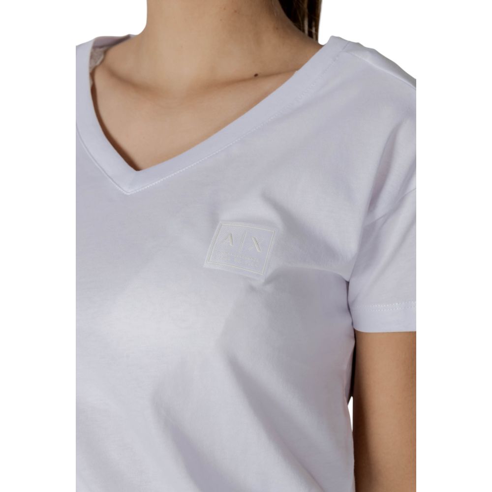 Camiseta Blanca de Algodón Armani Exchange