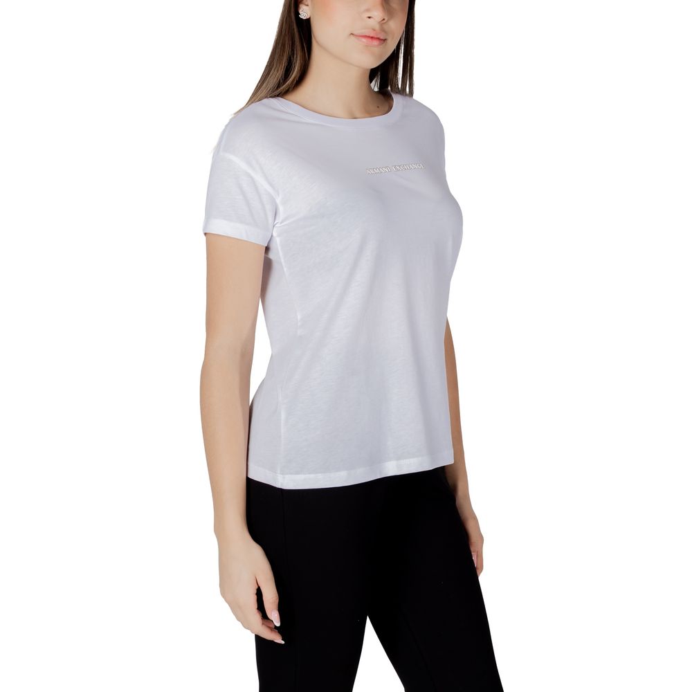 Camiseta Blanca de Algodón Armani Exchange