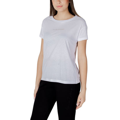 Camiseta Blanca de Algodón Armani Exchange