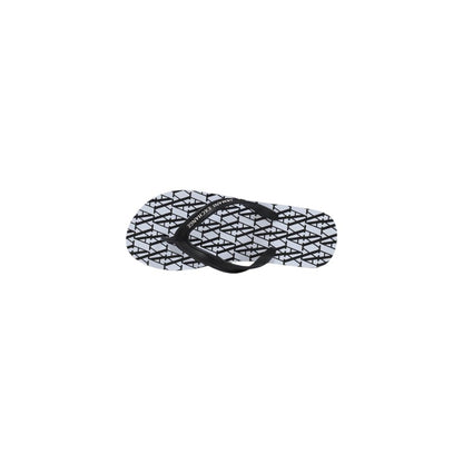Sandalias tipo chancla de goma blancas Armani Exchange