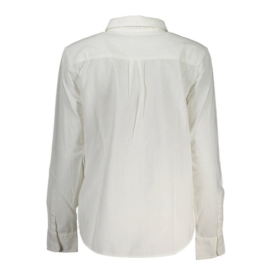 Camisa de algodón Levi's Bianco para mujer
