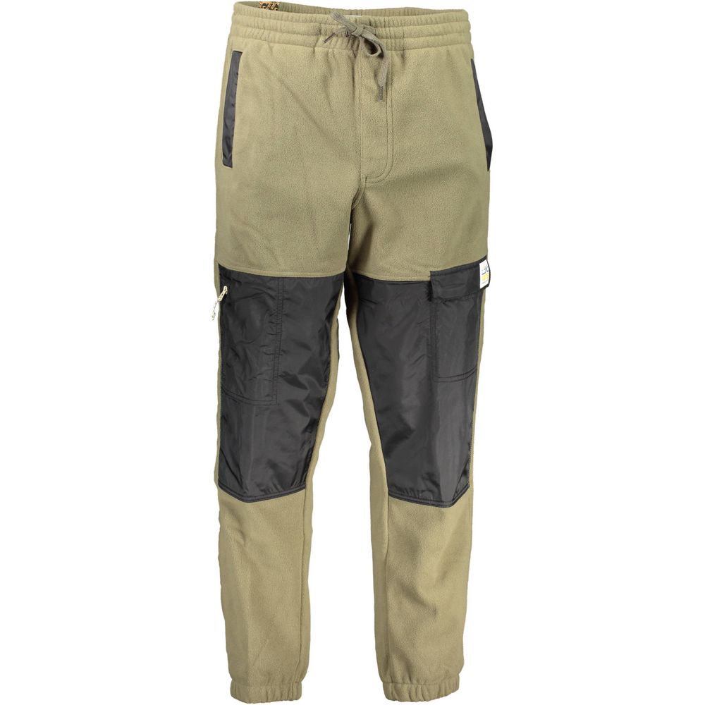 Pantalón de chándal de poliéster verde para hombre Vans