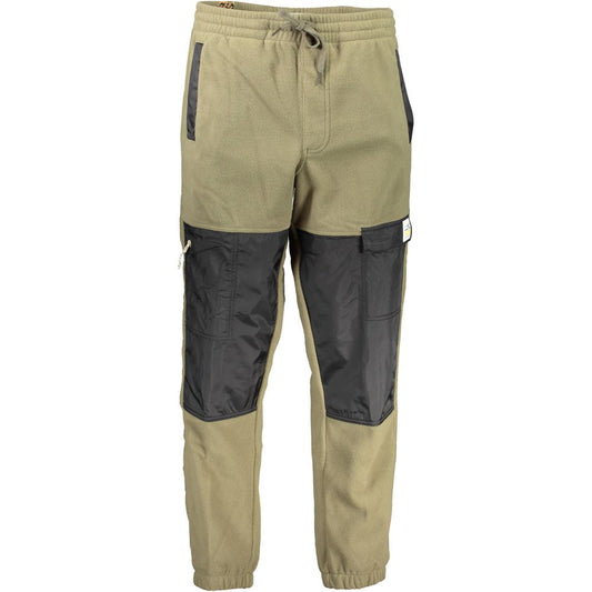 Pantalón de chándal de poliéster verde para hombre Vans