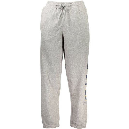 Vans Gris Algodón Hombre Pantalón Deportivo