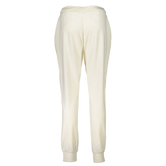 Pantalón deportivo blanco de poliéster para mujer Guess Jeans