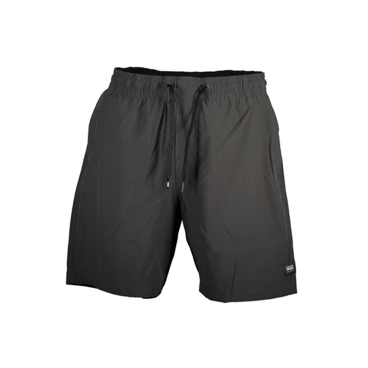 Pantalones de chándal de poliéster negros para hombre Vans