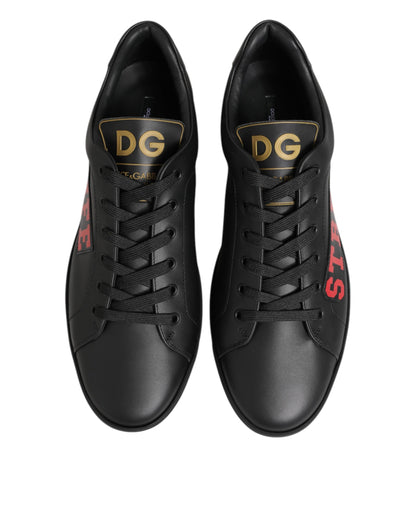Chaussures Baskets Homme Dolce & Gabbana Black Street Life Low Top