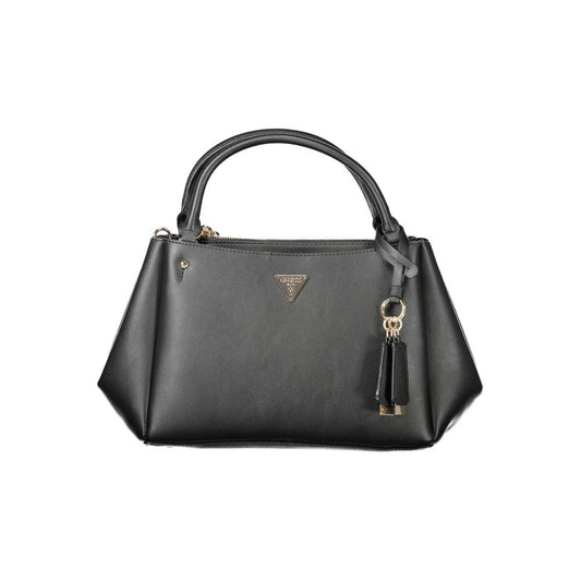 Guess Jeans Nero Poliuretano Bolso de Mujer