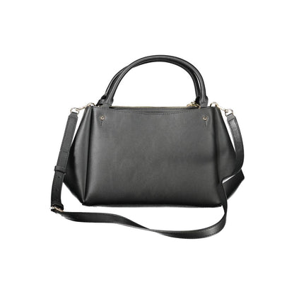 Guess Jeans Nero Poliuretano Bolso de Mujer
