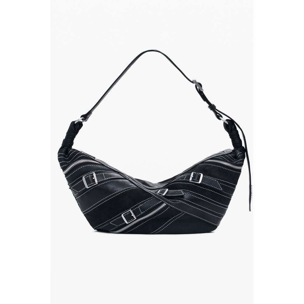 Sac à bandoulière pour femme Desigual Nero en polyuréthane