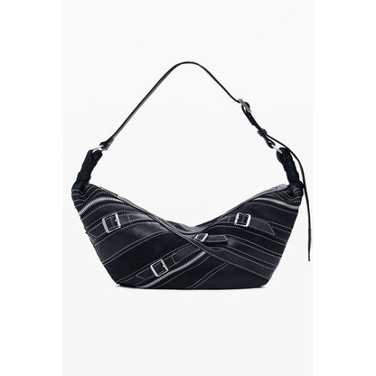Sac à bandoulière pour femme Desigual Nero en polyuréthane