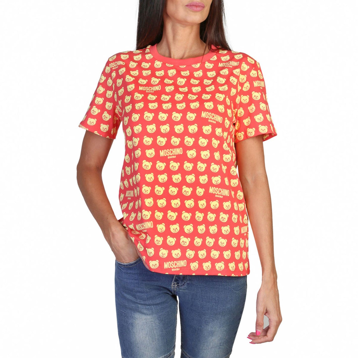 Camiseta Moschino de mujer 92% algodón