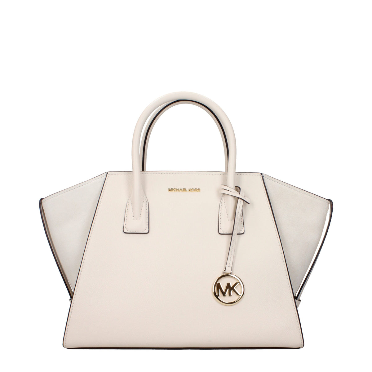 Sac à main Michael Kors en cuir beige