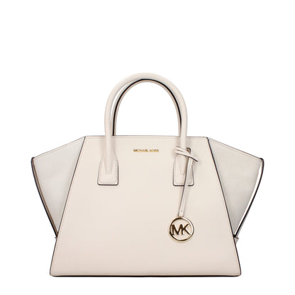 Sac à main Michael Kors en cuir beige