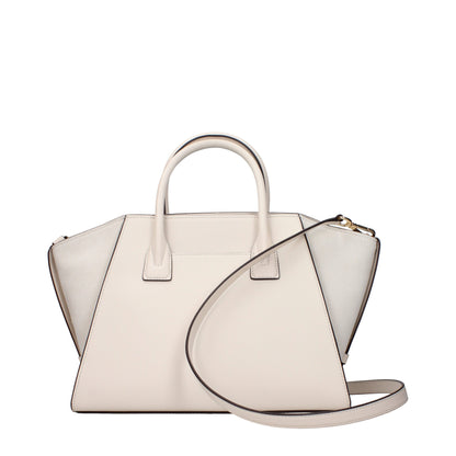 Sac à main Michael Kors en cuir beige