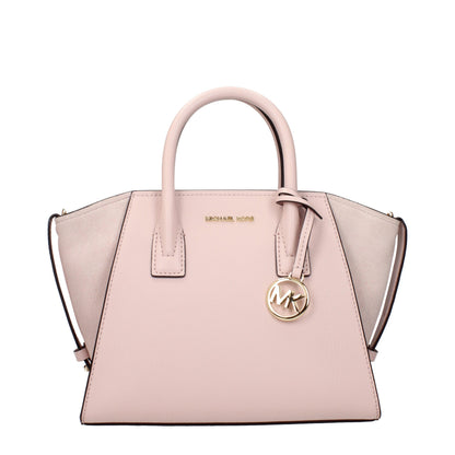 Bolso de mano Michael Kors de cuero rosa