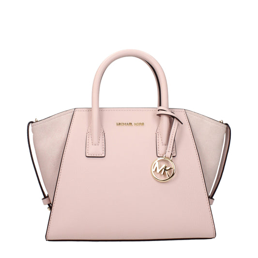 Bolso de mano Michael Kors de cuero rosa