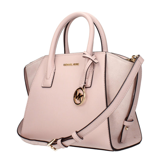 Bolso de mano Michael Kors de cuero rosa
