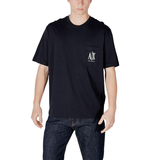Armani Exchange Vêtements Sportifs En Coton Bleu