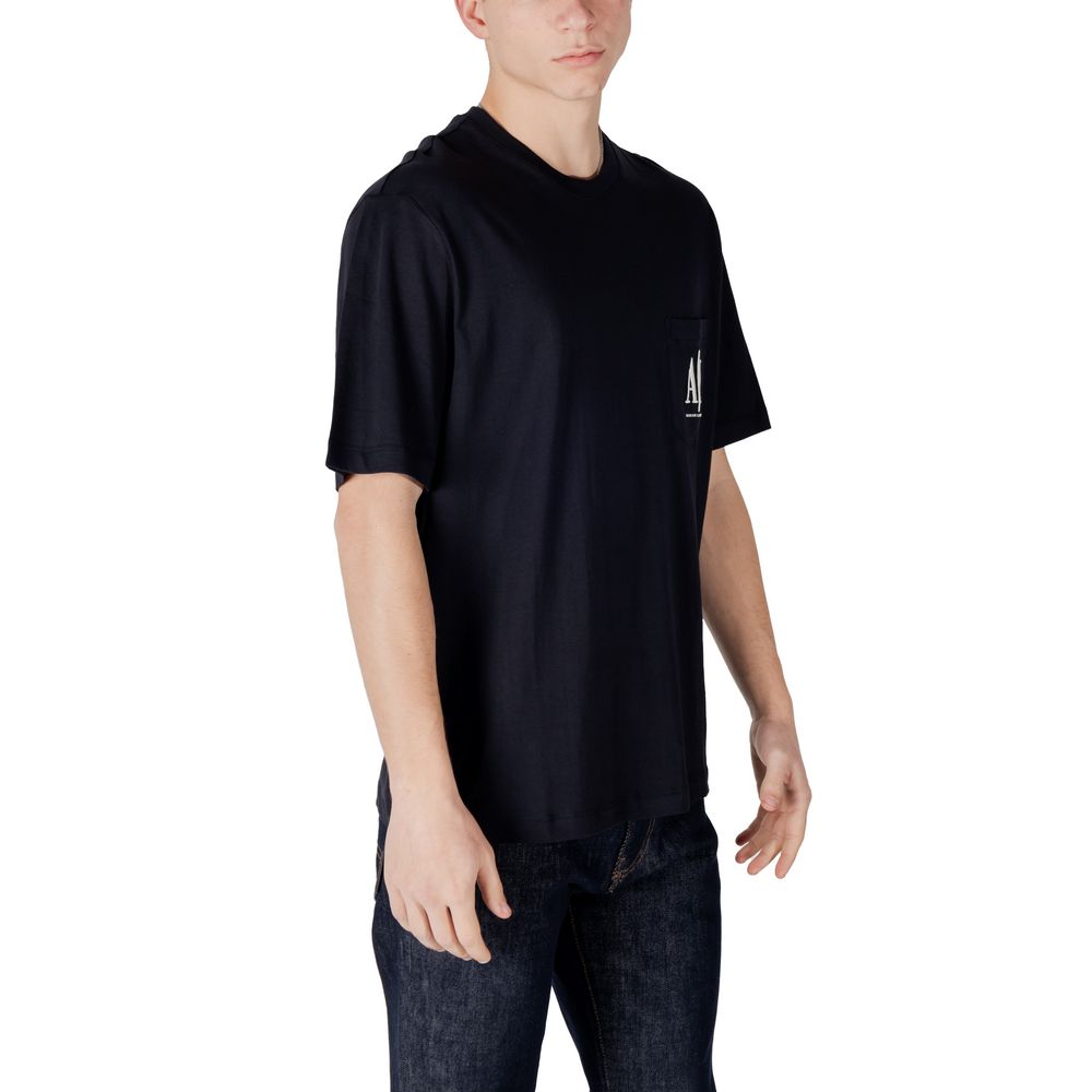 Armani Exchange Vêtements Sportifs En Coton Bleu