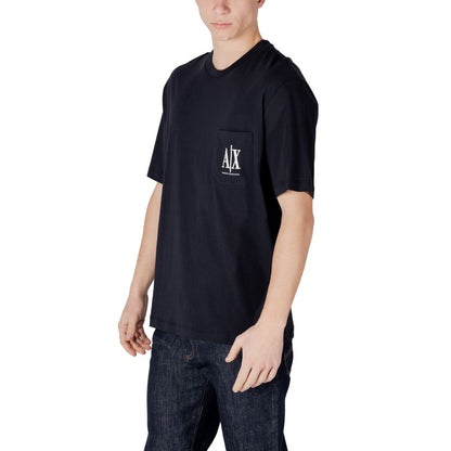 Armani Exchange Vêtements Sportifs En Coton Bleu