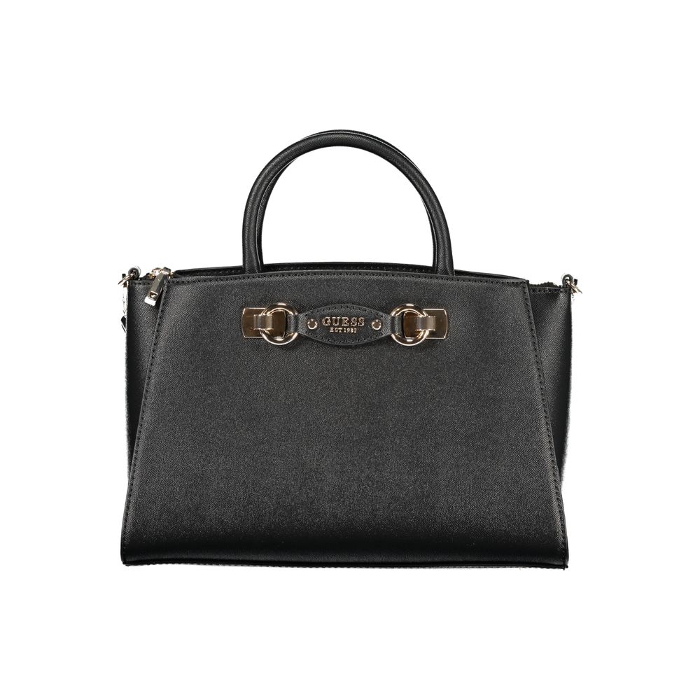 Sac à main Guess Jeans noir en polyuréthane pour femme