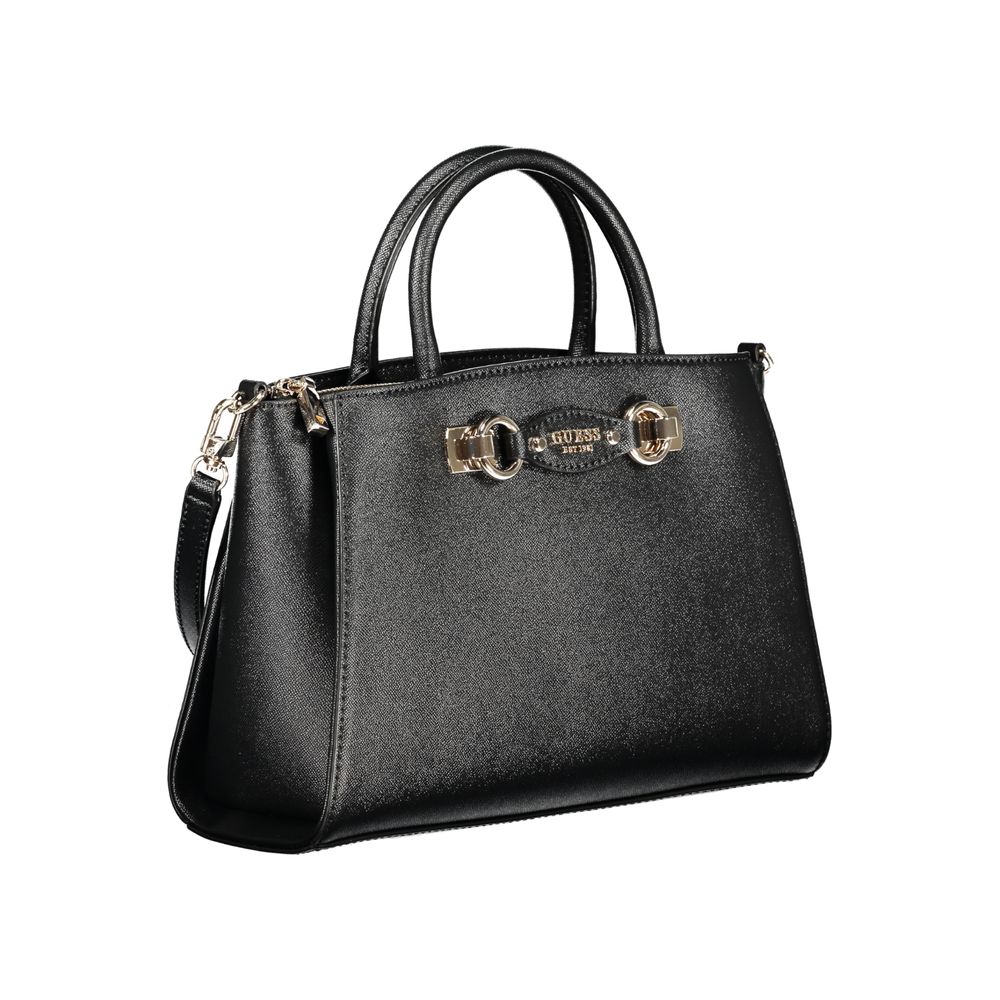 Sac à main Guess Jeans noir en polyuréthane pour femme