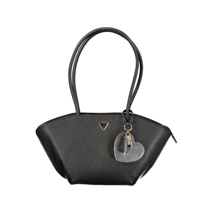 Sac à main Guess Jeans noir en polyuréthane pour femme