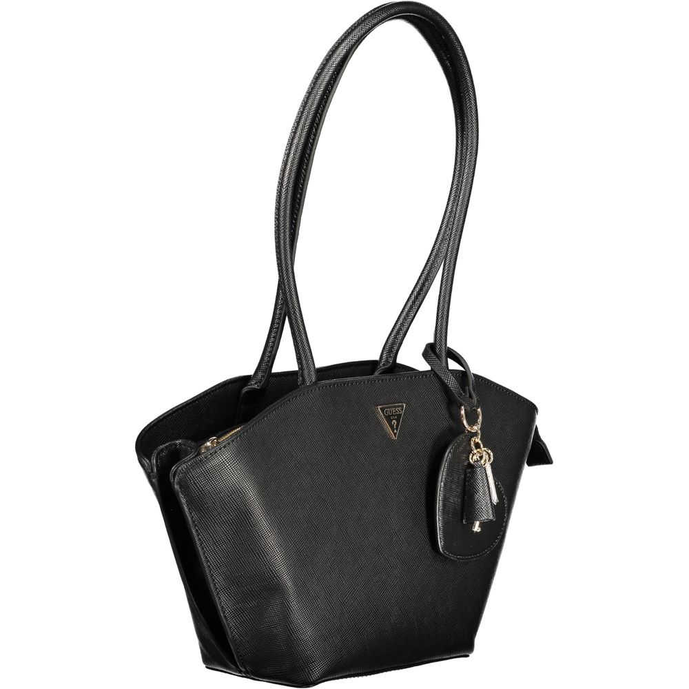 Sac à main Guess Jeans noir en polyuréthane pour femme