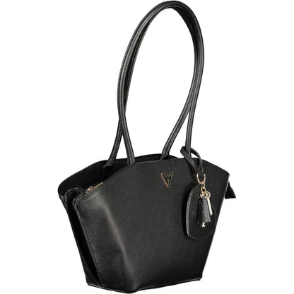 Sac à main Guess Jeans noir en polyuréthane pour femme