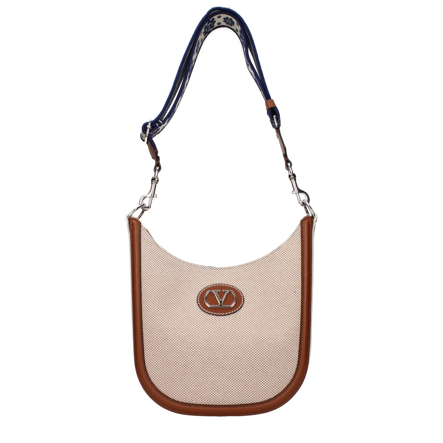Valentino Garavani Sac bandoulière en toile beige