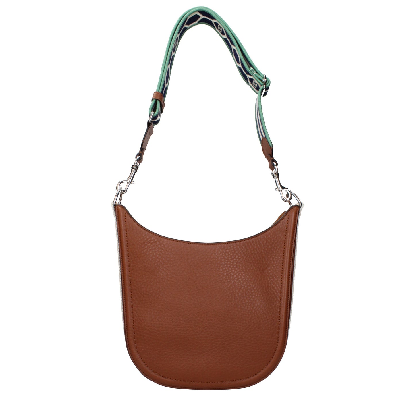 Bandolera Valentino Garavani de cuero marrón
