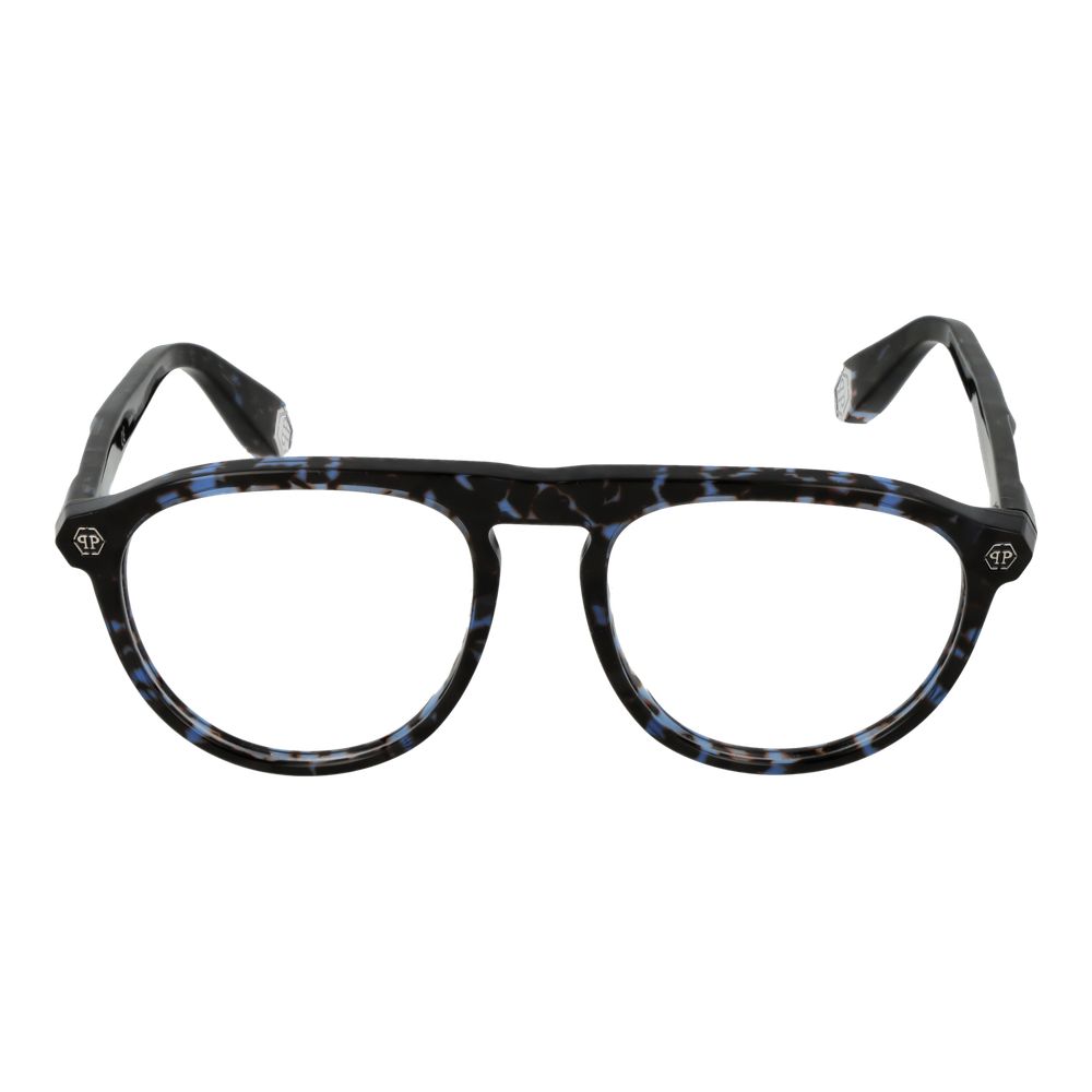 Gafas (montura) de acetato de celulosa azul Philipp Plein