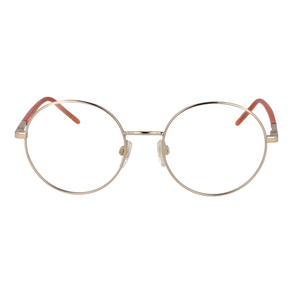 Love Moschino Gold Metal & Plastic Glasses (Frames)